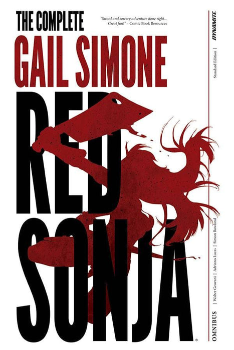 RED SONJA COMPLETE GAIL SIMONE HC OVERSIZED