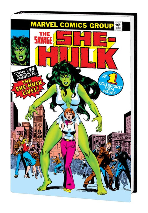 THE SAVAGE SHE-HULK OMNIBUS HC JOHN BUSCEMA COVER [DM ONLY]