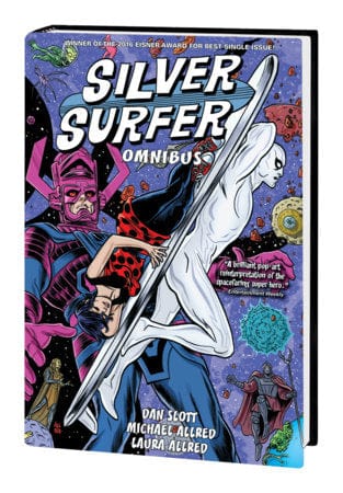 SILVER SURFER BY SLOTT & ALLRED OMNIBUS HC ALLRED WRAPAROUND COVER [NEW PRINTING ]