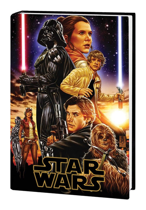 STAR WARS BY JASON AARON OMNIBUS HC BROOKS COVER [NEW PRINTING, DM ONLY]