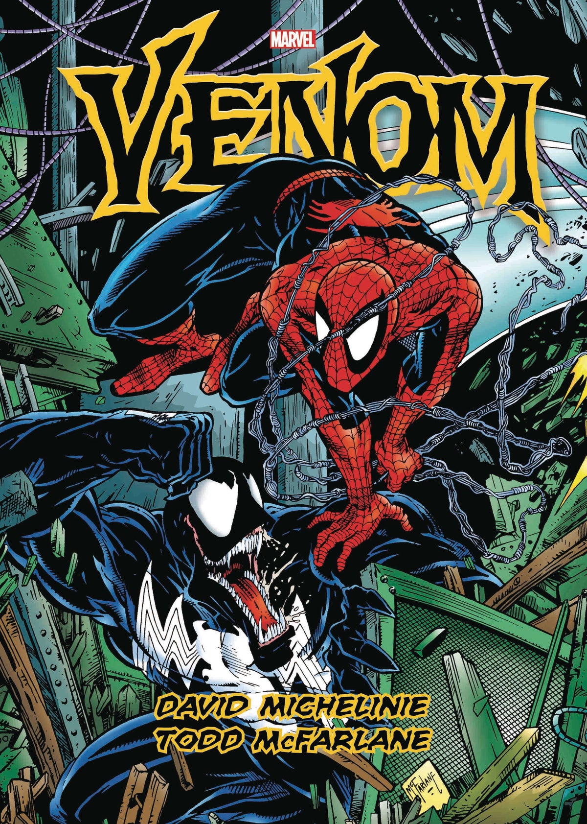 Marvel Venom Comic Cover Poster