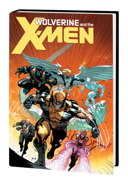 WOLVERINE & THE X-MEN BY JASON AARON OMNIBUS HC VARIANT [NEW PRINTING, DM ONLY]