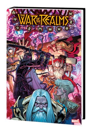 WAR OF THE REALMS OMNIBUS HC ARTHUR ADAMS COVER [NEW PRINTING, DM ONLY]