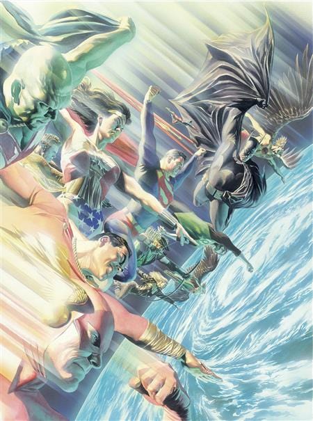 Absolute JUSTICE LEAGUE WORLDS GREATEST SUPERHEROES HC